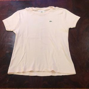 Light pink Lacoste t-shirt